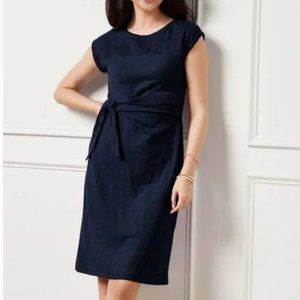 Talbots - Nantucket Slub Eyelet Yoke Dress - NWT